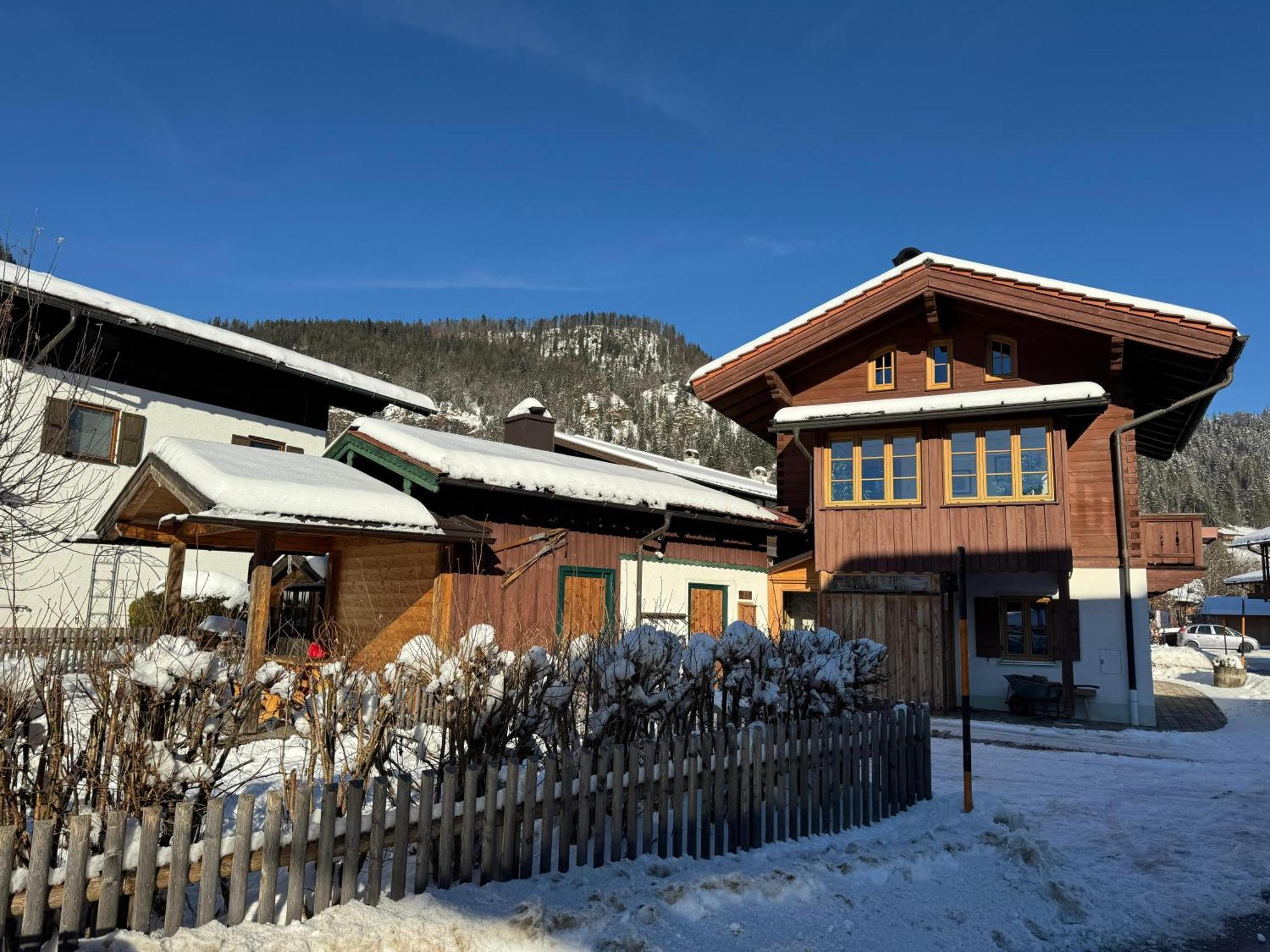 Beim Schlenz Villa Reit im Winkl Eksteriør bilde